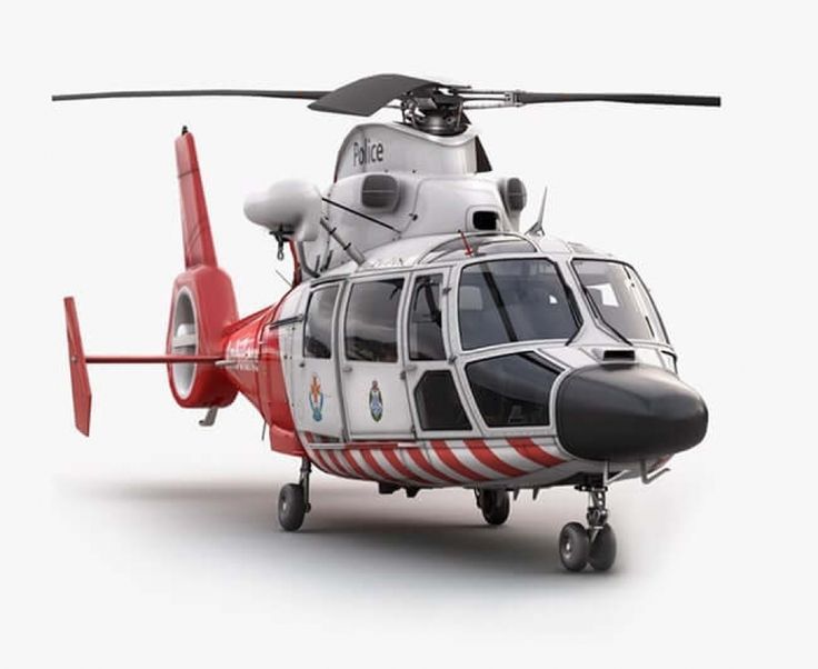 Eurocopter As 365 Air Ambulace Cgsouq Com Ambulance 3d Model Emergency Vehicles