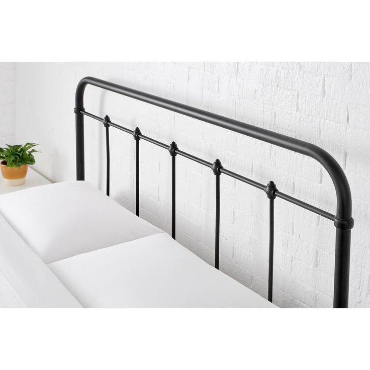 Stylewell Dorley Farmhouse Black Metal Queen Bed 64 76 In W X 53 54 H Bd8043b Style Bedding Wrought Iron Frames Stylewell Dorley Farmhouse Black Metal, Farmhouse Black Metal Bed Frame Queen