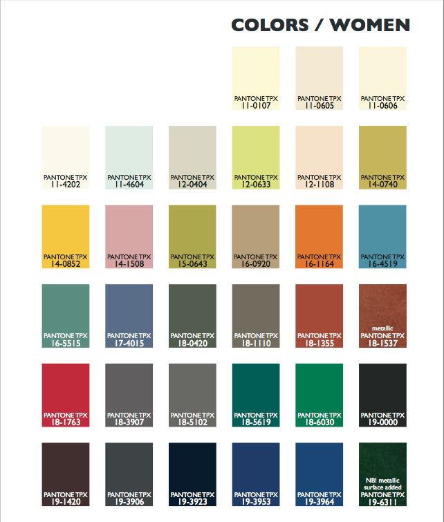 Couleurs Tendance 2015 #5: W 2014/2015 · TendancesGammeCouleursHiver ... Couleurs Tendance 2015 #5: W 2014/2015 · TendancesGammeCouleursHiver ...
