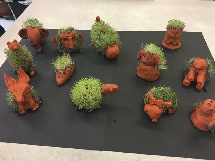 Bob Ross Chia Pet Instructions