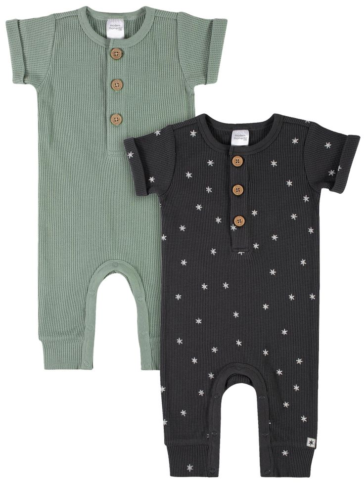 Baby boy hotsell rompers walmart