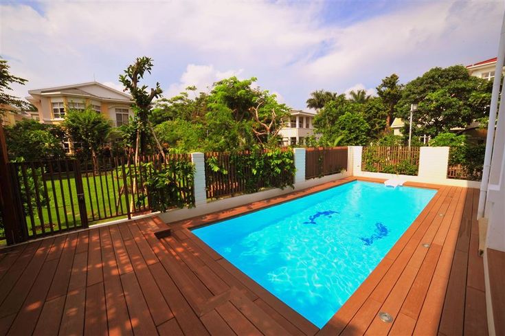Lowcost While A Pool Deck May Essentially Look And Function Like Patio If You Have Any Above Ground Decks Small Backyard Pools Square Above Ground Pool Decks, Above Ground Pool Deck Cost Per Square Foot