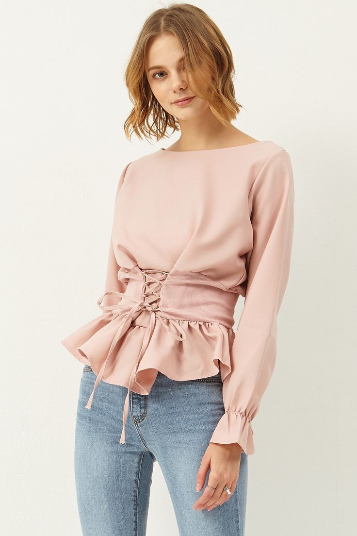 Abigail Corset Blouse Discover the latest fashion trends online at ...