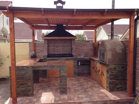 QUINCHO, PERGOLA Y HORNO DE BARRO (LAMPA | Quincho de ...