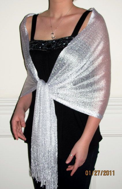 2215 Best Bridal Wedding Bridesmaids Shawls Cape Wraps Images On Silver White Netted Evening Shawl Wrap Bliss 24 99 Bridal Bridesmaids A Beautiful Las