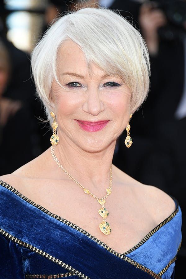 15 Celebs Who Have Embraced Going Gray | Older women hairstyles, Cool ...