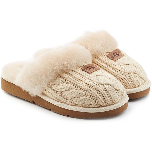 ugg slippers beige