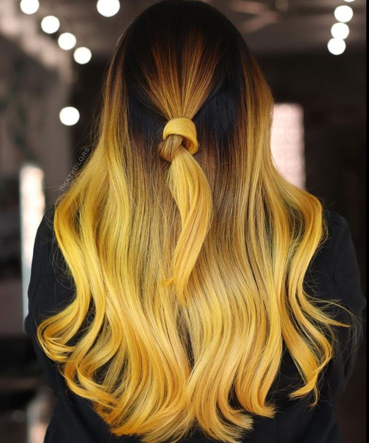 Yellow Balayage - wide 3