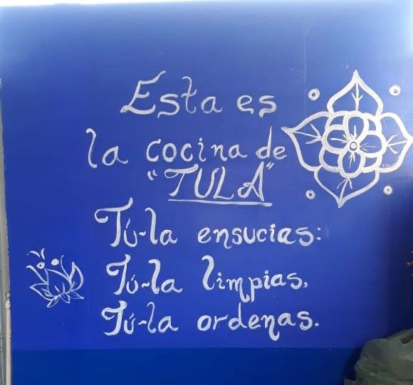Decoración Para Pared La Cocina De Tula Tú La Ensucias Tú La Limpias Decoracion De Pared Decoración De Unas Pared