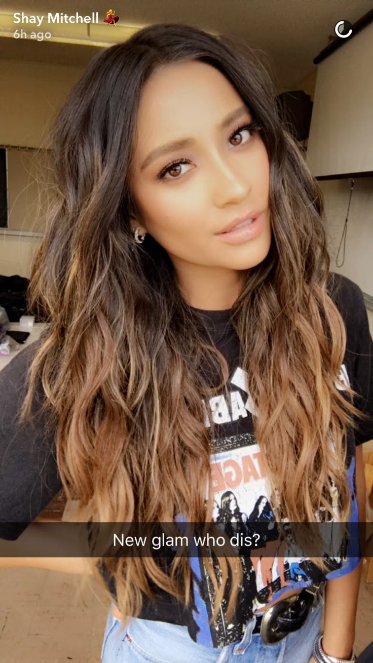 Source shay mitchell Carmel ombré hair