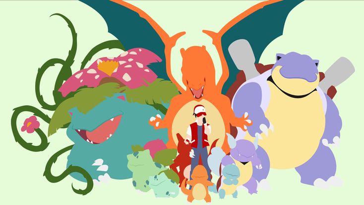 HD wallpaper: Pokemon wallpaper, Pokémon, Pokemon: Red and Blue