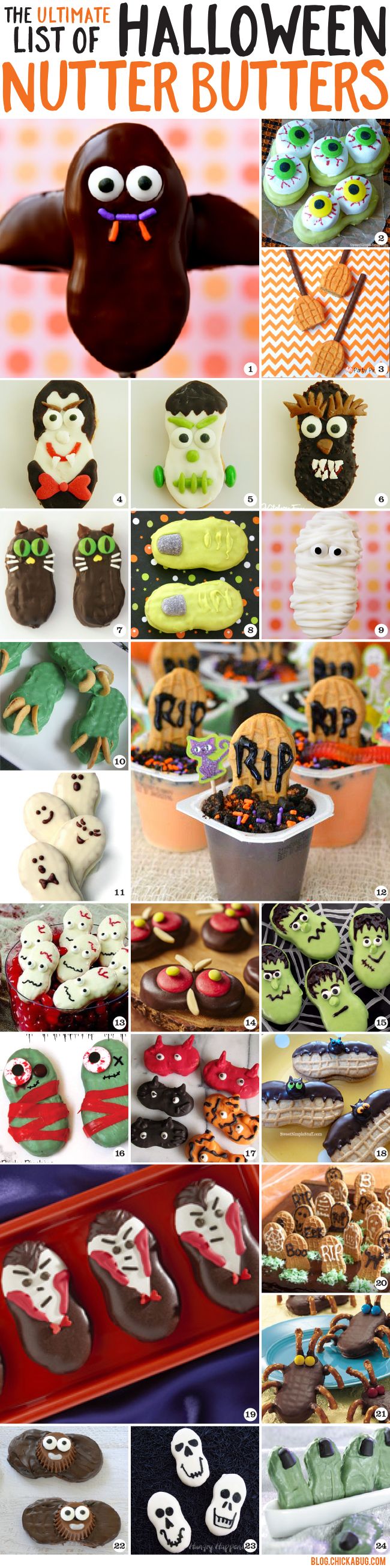 the ultimate list of halloween nutter butters