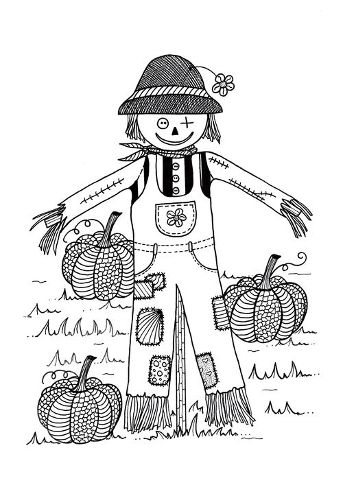 Adult Pumpkin Coloring Page Adult Pumpkin Coloring Page