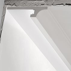 3 metri CORNICE PER LED IN GESSO ILLUMINAZIONE INDIRETTA