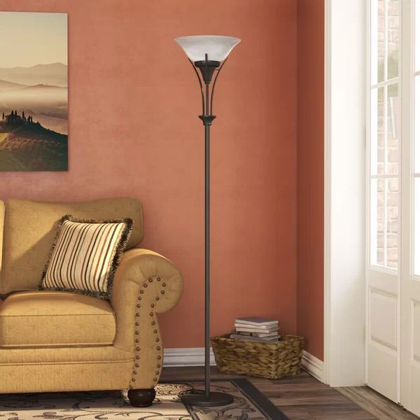 Fleur De Lis Living Berau 71 Torchiere Floor Lamp Reviews Contemporary Lamps Torchiere Floor Lamp, Fleur De Lis Living Floor Lamp