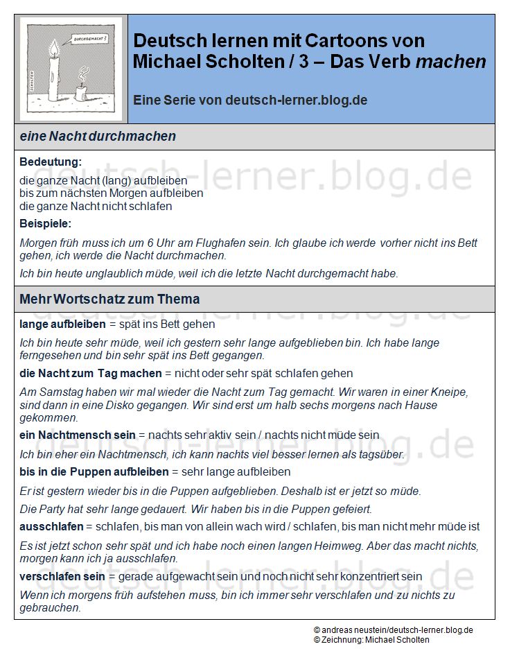 Durchmachen Englisch Durchmachen Englisch