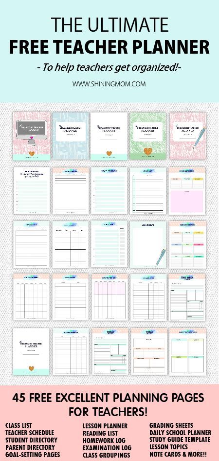 free printable teacher planner 45 school organizing templates teacher planners and organizers