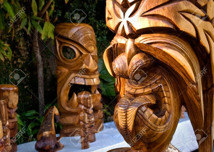 Hawaian Tiki in 2020 Tiki statues, Statue, Tiki Hawaian Tiki in 2020 Tiki statues, Statue, Tiki