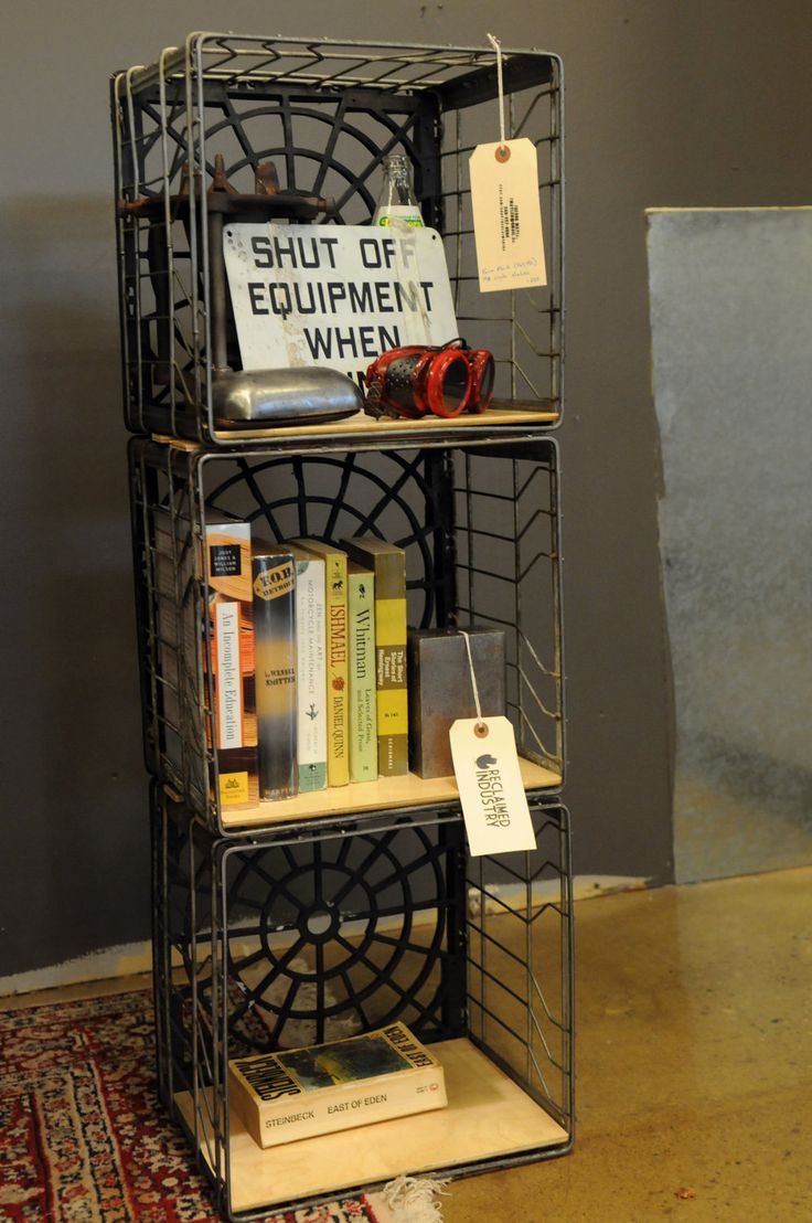 Farm Maid Wire Milk Crate Shelves 22500 Via Etsy Farm Maid Wire Milk Crate Shelves 22500 Via Etsy