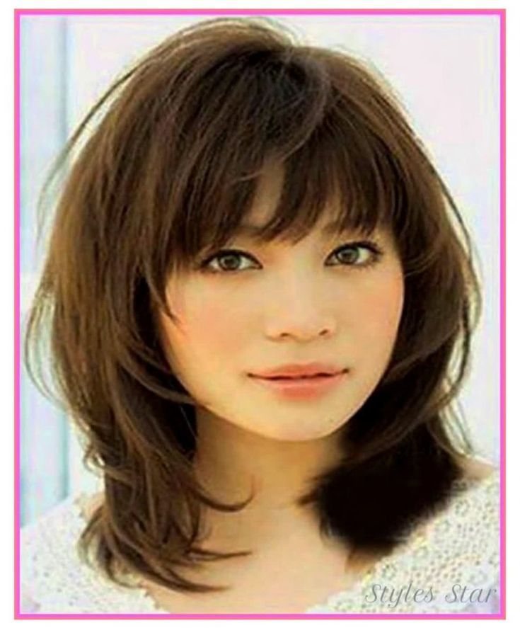 Medium Hairstyles With Bangs Pictures Pin On Hairstyle Fringe