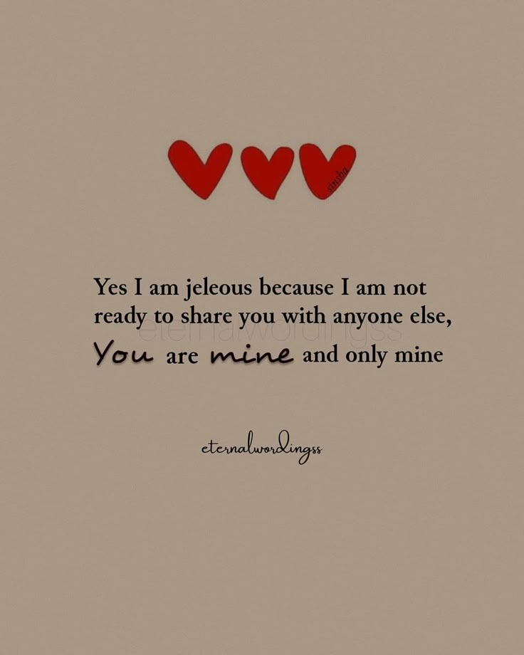 You Are Mine And Only Mine You Are Mine And Only Mine