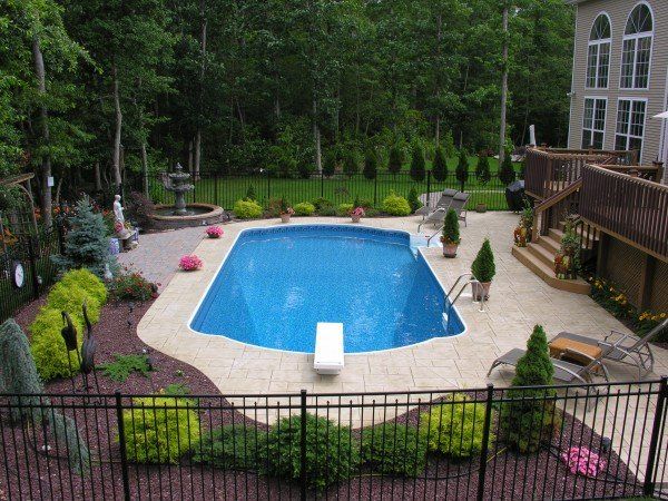 Inground Pool Ideas in ground pool design ideas swimming pools designs for small yards Roman 2 Inground Pool Ideas find this pin and more on pools backyards semi inground pool ideas Roman 2