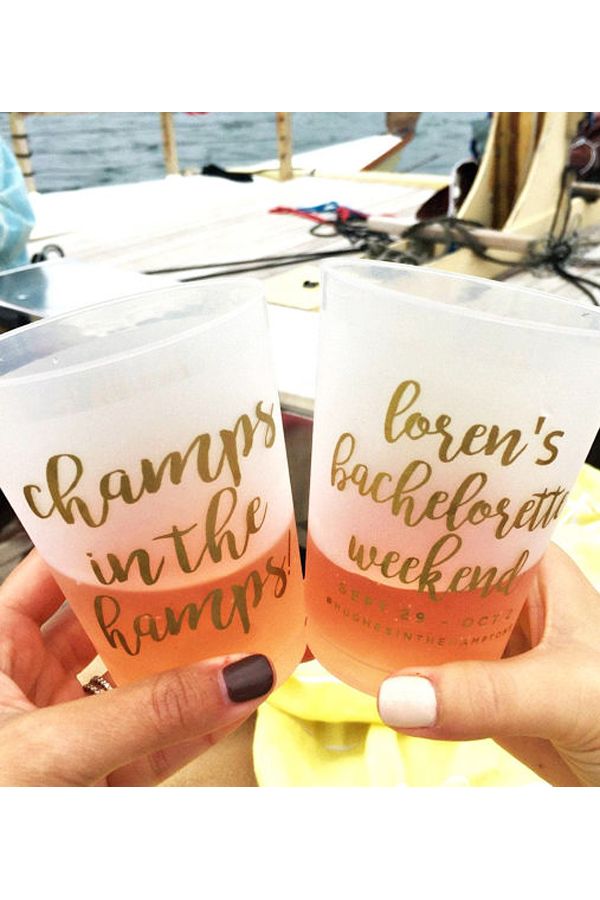 custom bachelorette party cups