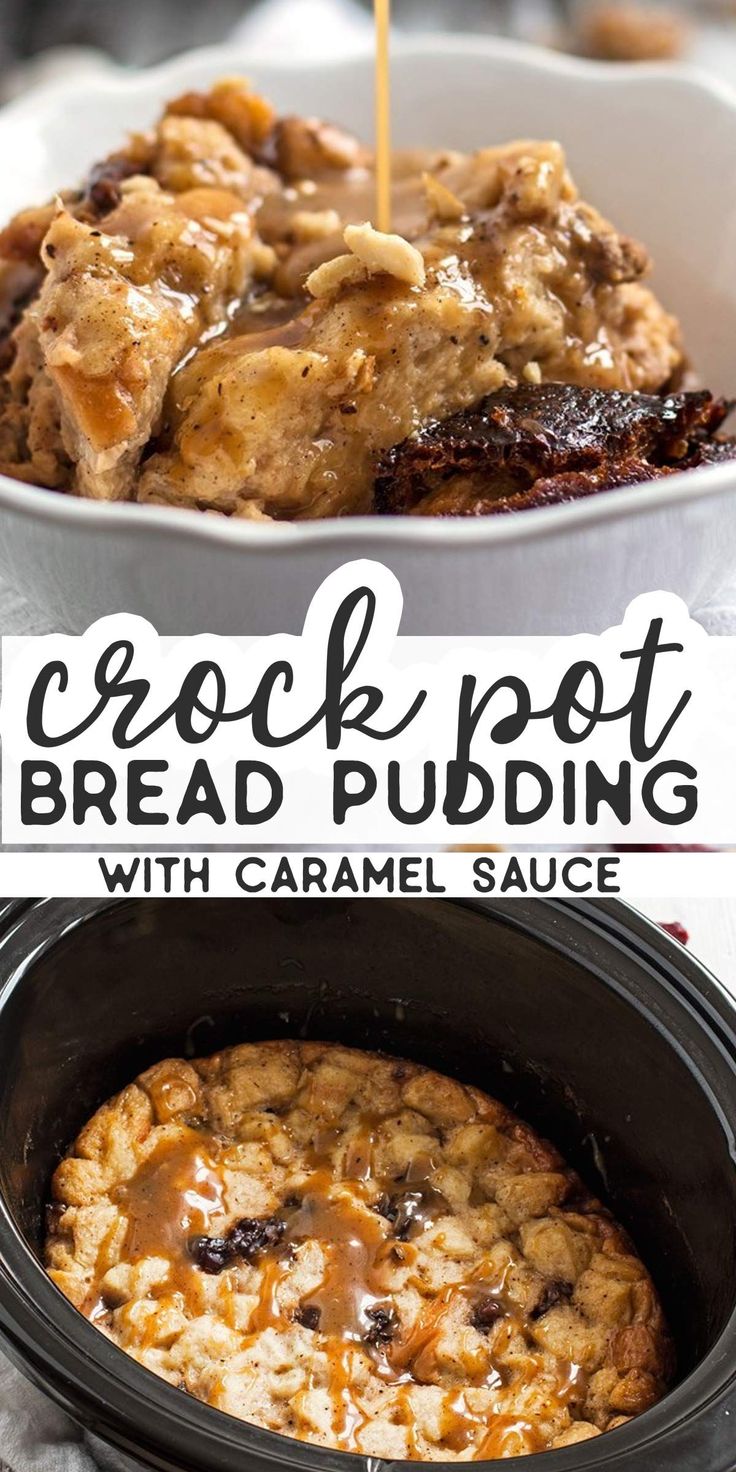 Mar 26, 2020 – This slow cooker bread pudding with cranberries and walnuts is served with a homemade caramel sauce – it’… Mar 26, 2020 – This slow cooker bread pudding with cranberries and walnuts is served with a homemade caramel sauce – it’…