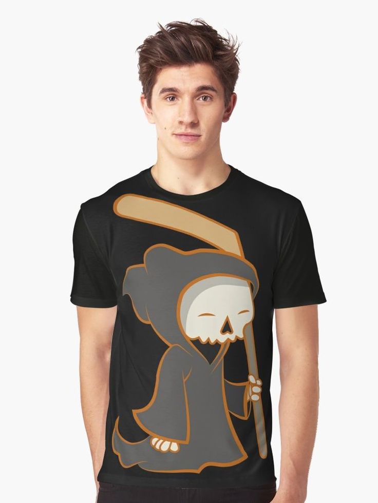 Graphic T-shirt with large print for ice hockey player and fan