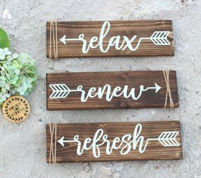 Relax sign – Relax Renew Refresh – Relax Refresh Renew – Bathroom Wall Decor – Farmhouse Bathroom – – Salon Relax sign – Relax Renew Refresh – Relax Refresh Renew – Bathroom Wall Decor – Farmhouse Bathroom – – Salon