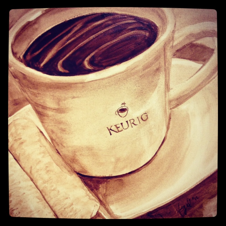 32 Best Arts Crafts Images On Pinterest Cocoa Beverage And Drink A Keurig Coffee Mug Painted Entirely Out Of This Was Special