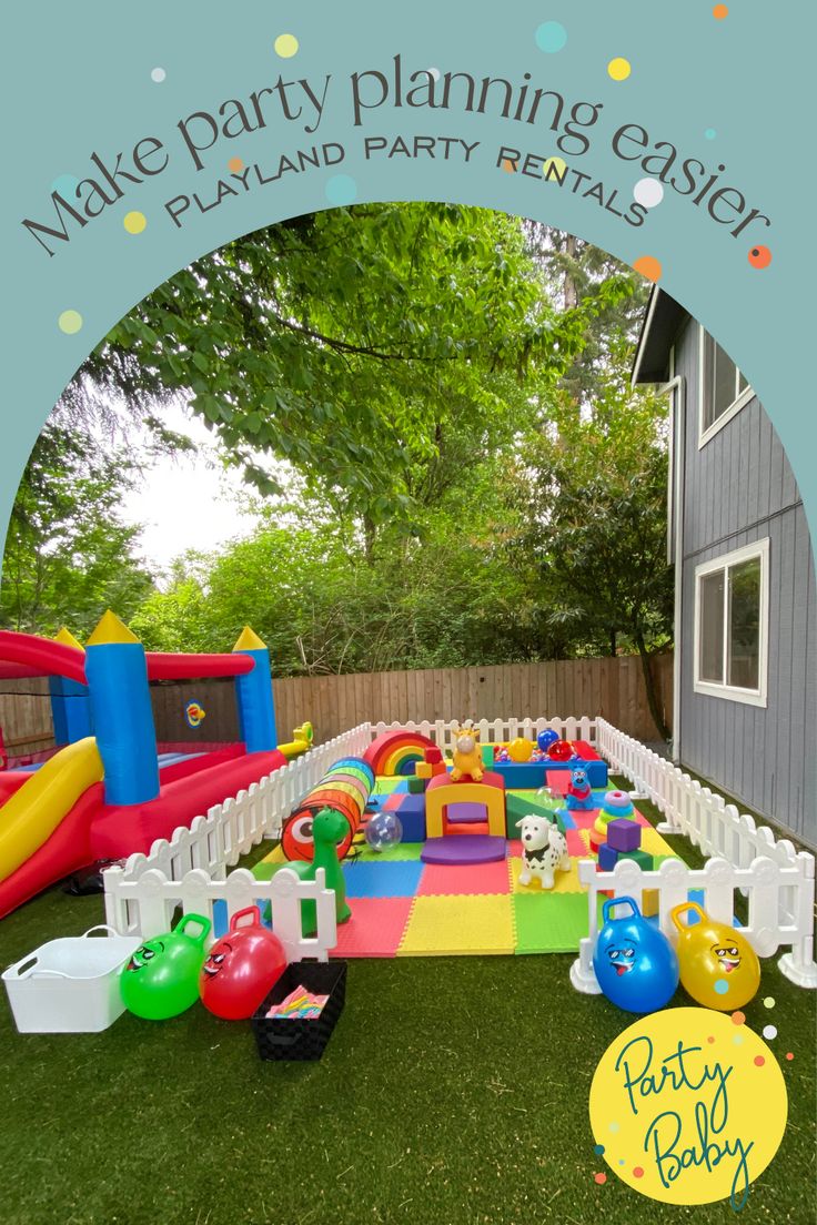 Kid Activities Outdoor Toddler Party Games Bounce House Birthday B1487ee1066593f2024e0783ec8a3bce