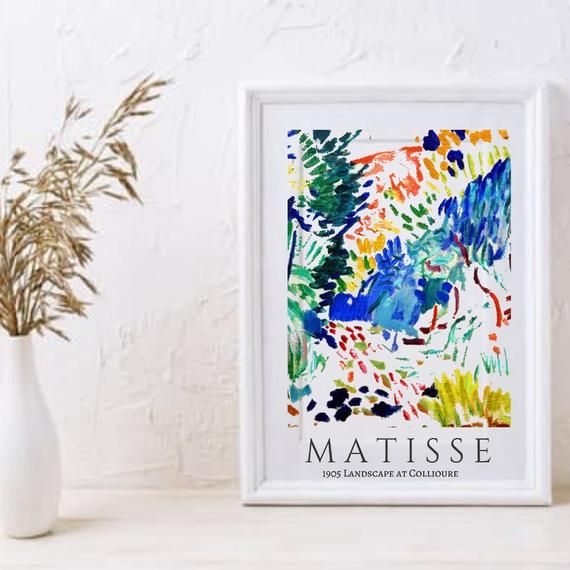 Henri Matisse PrintHenri Matisse PosterLandscape at Collioure Poster