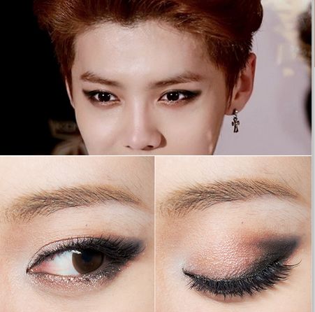 #Korea Eye Make Up #MakeUp #Akiwarinda ก า ร แ ต ง ต า, แ ต ง ห น า โ ท น เ ย น,