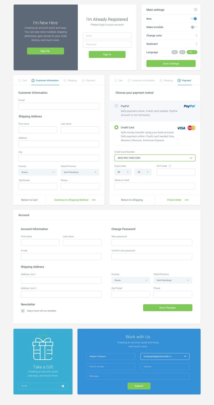 web based form