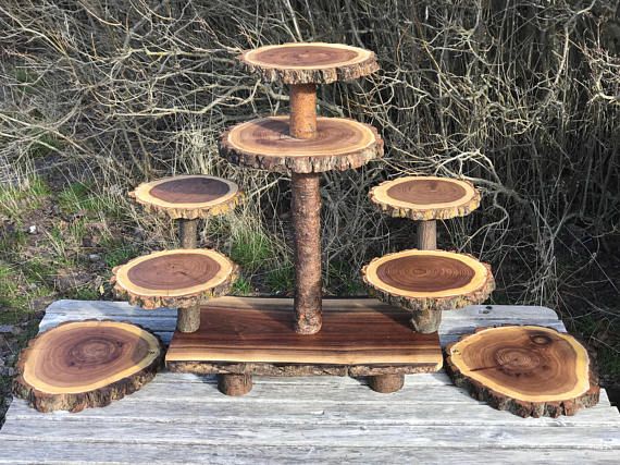 Perfect Union Wood Burned Rustic Cake Cupcakes Pie Stand Etsy Rustic Cupcakes Wood Cupcake Stand Rustic Cake