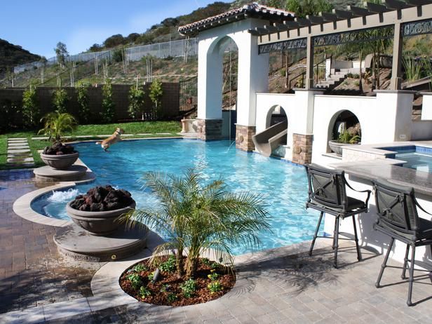 Backyard Pools With Slides 146 best pool inspiration images on pinterest | swimming pools Backyard Pools With Slides 146 best pool inspiration images on pinterest | swimming pools