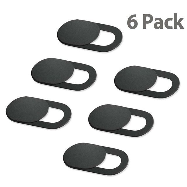 6PCS WebCam Shutter Privacy Slider Plastic Camera Cover Macbook Laptop Phone