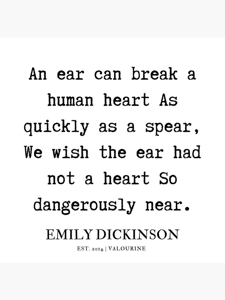 '42 | Emily Dickinson Quotes Series | 190622' Poster by QuotesGalore