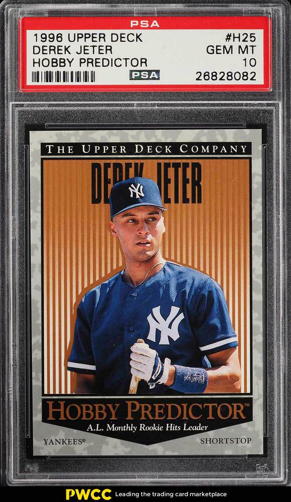 PSA 9 1994 upper deck #550 DEREK JETER new york yankees top prospects