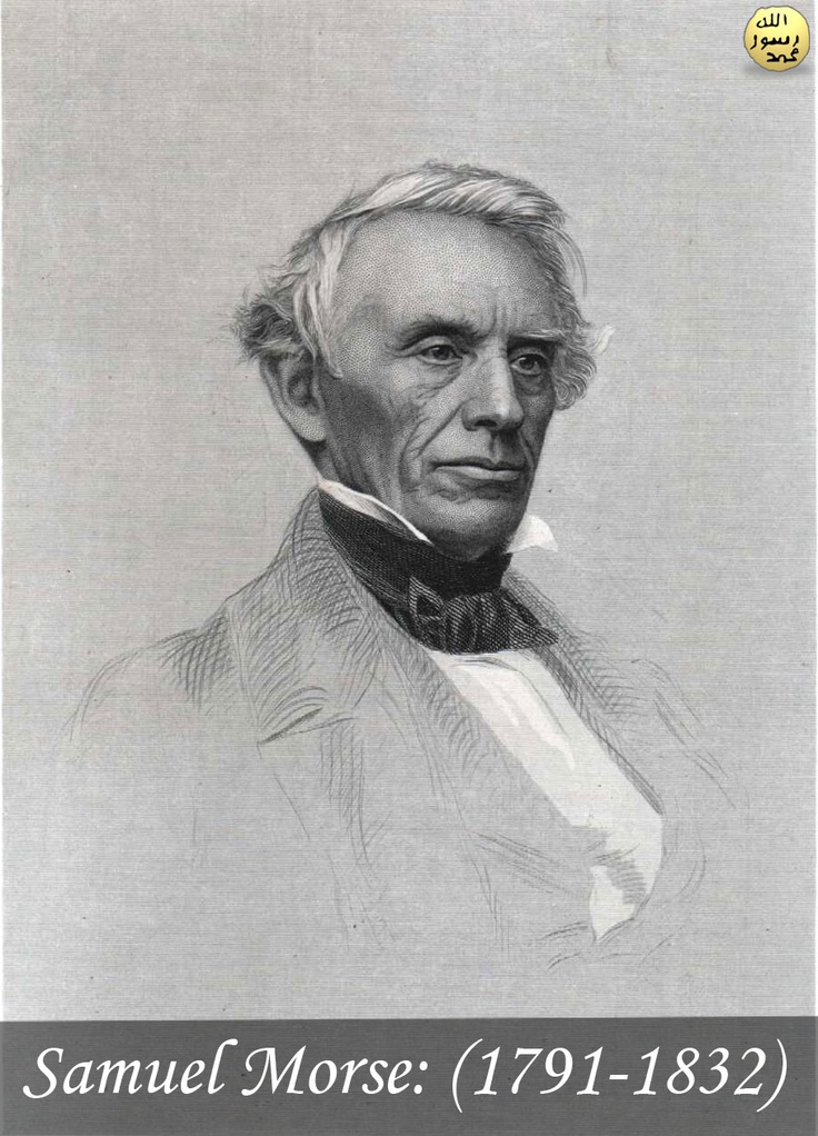 samuel fb morse essay Developed in the 1830s and 1840s by samuel morse (1791-1872) and other inventors, the telegraph revolutionized long-distance communication it worked by transmitting electrical signals over a wire laid between stations in addition to helping invent the telegraph, samuel morse developed a code. samuel fb morse essay Developed in the 1830s and 1840s by samuel morse (1791-1872) and other inventors, the telegraph revolutionized long-distance communication it worked by transmitting electrical signals over a wire laid between stations in addition to helping invent the telegraph, samuel morse developed a code.