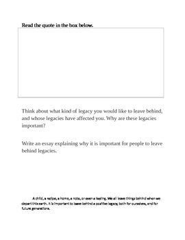 9th grade essay prompts