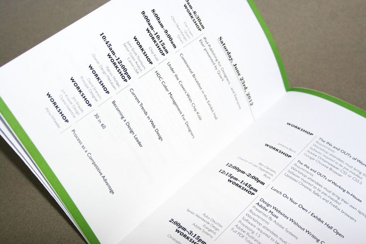 Booklet Templates & Examples