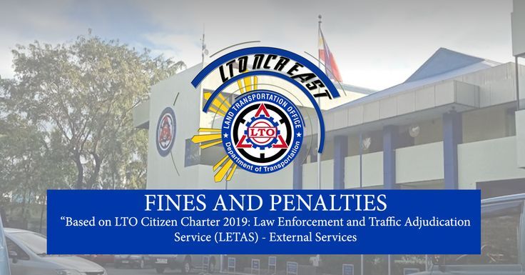 Complete list of LTO fines and penalties 2022 in the Philippines in Complete list of LTO fines and penalties 2022 in the Philippines in