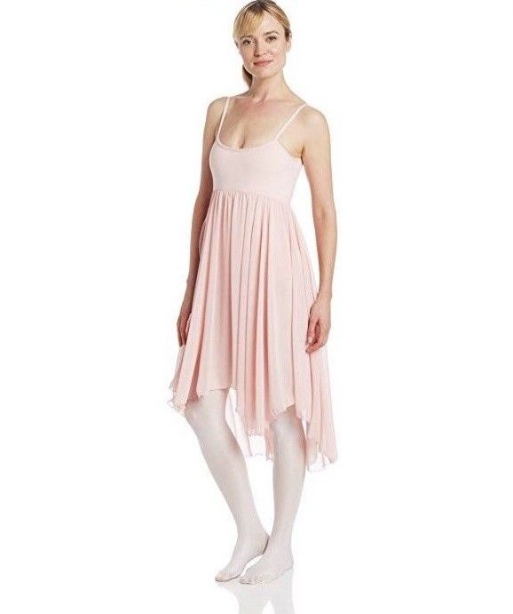 White Empire Dress Leotard Capezio