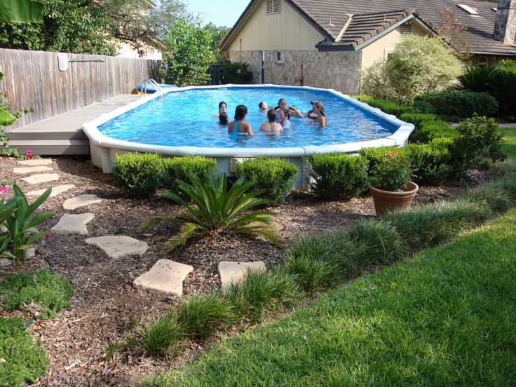 Cool Backyard Swimming Pools best 20+ above ground pool landscaping ideas on pinterest Cool Backyard Swimming Pools best 20+ above ground pool landscaping ideas on pinterest