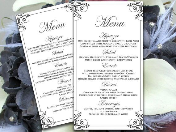 The 25+ best Diy menu cards ideas on Pinterest Diy wedding menu - menu templates microsoft word The 25+ best Diy menu cards ideas on Pinterest Diy wedding menu - menu templates microsoft word