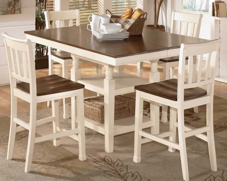 20 Best Bar Table Images On Pinterest Dining Room Tables Cottage Style Counter Height Dining Set With Extension Table