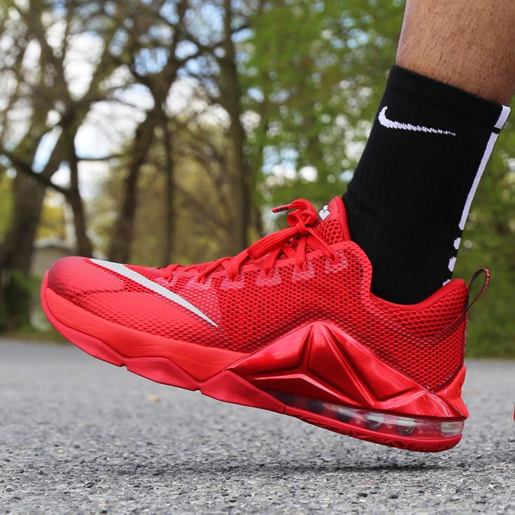 30 best Men's Nike LeBron James Sneakers images on Pinterest | Nike ... New Nike LeBron 12 Low in a red on red styling for the summer. $175
