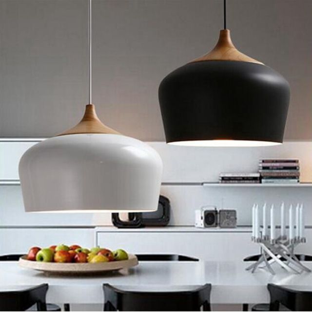 Lukloy Pendant Lights Modern Kitchen Light Wood Lamp Shade Lighting Fixture For Island D Hanging Lamps Lukloy Pendant Lights Modern Kitchen, Lamp Shades For Kitchen Island